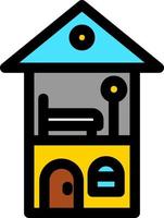 Dolls House Icon vector