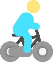 Cycling Vector Icon Design