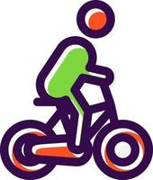 Cycling Vector Icon Design