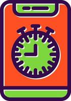 diseño de icono de vector de cronómetro