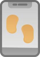 Pedometer Vector Icon Design