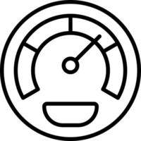 Speedometer Vector Icon Design