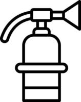 Fire Extinguisher Vector Icon Design