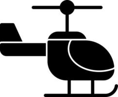 diseño de icono de vector de helicóptero