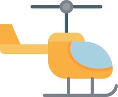 Helicopter Vector Icon Design