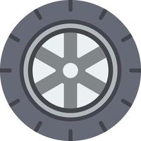 Tire Vector Icon Design