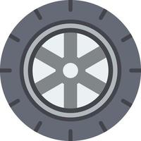 Tire Vector Icon Design