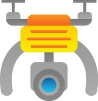 Drone Camera Vector Icon Design