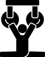 Gymnastics Vector Icon Design