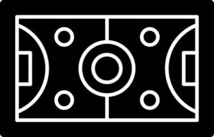 Hockey Field Vector Icon Design