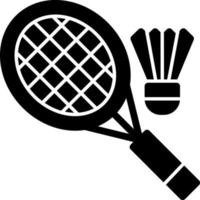 diseño de icono de vector de bádminton