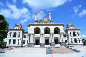 the great Mosque of al Aqsa in Klaten, central java, indonesia photo