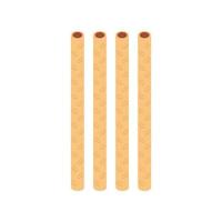 Chocolate sticks. Dipped stick. Dipped stick pattern vector. chocolate dipped cookie sticks. vector