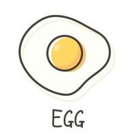 icono de huevo. vector de logotipo de huevo.