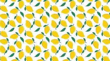 Mango pattern wallpaper. Mango symbol vector. Thailand fruit. vector