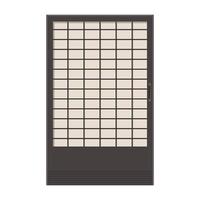 Japan style door. door vector. wallpaper. vector