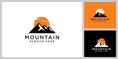 mountain logo vector design template