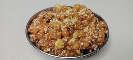 Dry Fruits Mixture for Health, Gond Gud Paak Recipe for health, Dry Fruits laddu Recipe, Recipe for health photo