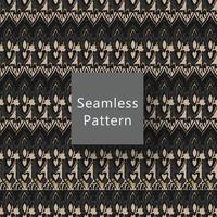 Geometric seamless pattern with textures vector