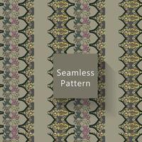 Geometric seamless pattern with textures vector