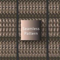 Geometric seamless pattern with textures vector