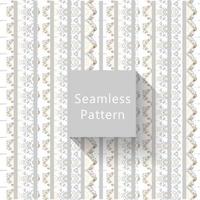 Geometric seamless pattern with textures vector