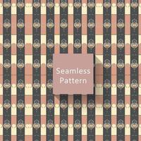 Geometric seamless pattern with textures vector