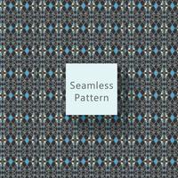 Geometric seamless pattern with textures vector