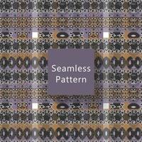 Geometric seamless pattern with textures vector