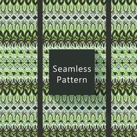 Geometric seamless pattern with textures vector