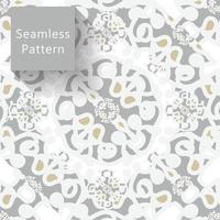 Geometric seamless pattern with textures vector