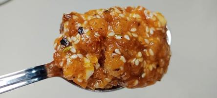 Dry Fruits Mixture for Health, Gond Gud Paak Recipe for health, Dry Fruits laddu Recipe, Recipe for health photo