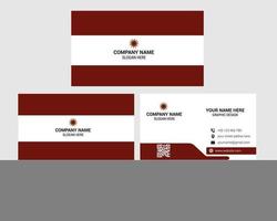 WebVector Modern Creative and Clean Business Card Template vector