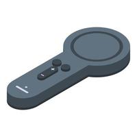 Remote control game icon, isometric style vector