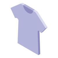 Baby tshirt icon, isometric style vector