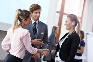 Business people having a conference photo