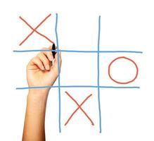 Noughts and crosses photo