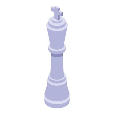 White chess king icon, isometric style 15849486 Vector Art at Vecteezy White chess king icon, isometric style 15849486 Vector Art at Vecteezy