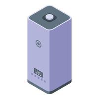 Humidifier icon, isometric style vector