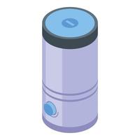 Air humidifier icon, isometric style vector