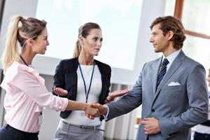 Business people having a conference photo