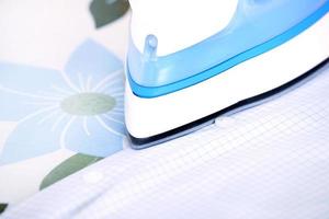 Ironing concept close-up photo