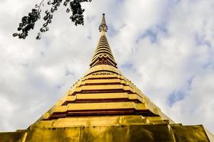 Ancient Buddhist temple in East Asia photo