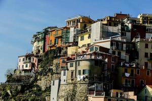 Small city in the Cinque Terre area in Liguria, Italy photo