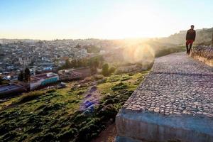 View of Marrakech, Morocco photo