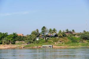 Rural landscape in East Asia photo