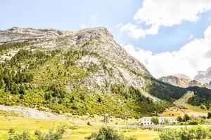 Mountain landscape in summer photo