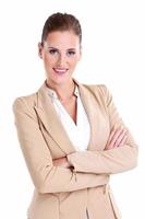 Confident businesswoman portrait photo