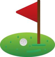 diseño de icono de vector de golf