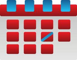 Calendar Vector Icon Design